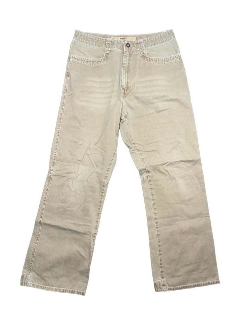 Express Vintage Twill Pants Khaki Tan 100% Cotton